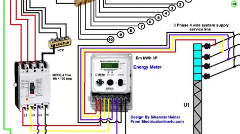 electric meter boxes installation|electric meter connection diagram.